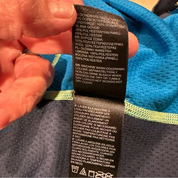 THE NORTH FACE MENS BICICLE
SHIRT MEDIUM BLUE - Picture 6 of 8